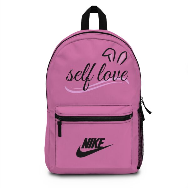 Pink Self Love Backpack for Everyday Use