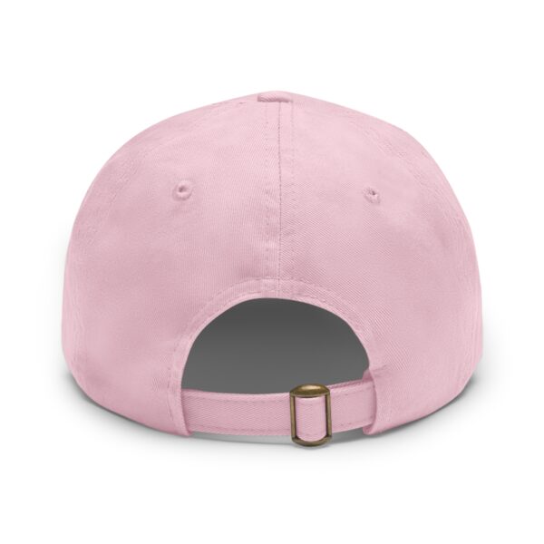 Dad Hat with Leather Patch (Round) - Image 43