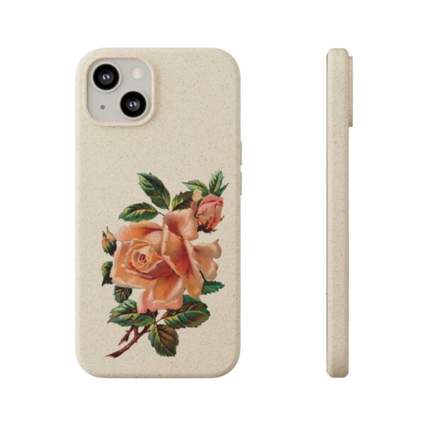 Floral Biodegradable Phone Case - Eco-Friendly Rose Design - Image 29