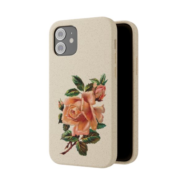 Floral Biodegradable Phone Case - Eco-Friendly Rose Design - Image 10