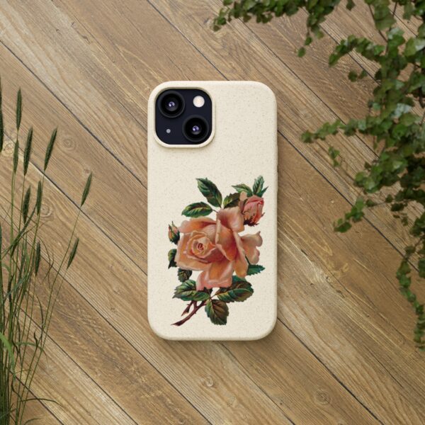 Floral Biodegradable Phone Case - Eco-Friendly Rose Design - Image 35