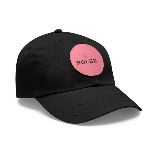 Dad Hat with Leather Patch (Round) - Image 22