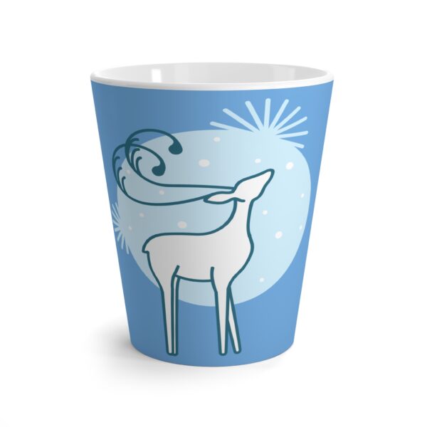 Winter Wonderland Latte Mug - Cozy Deer Design for Holiday Cheer