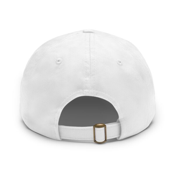 Dad Hat with Leather Patch (Round) - Image 11