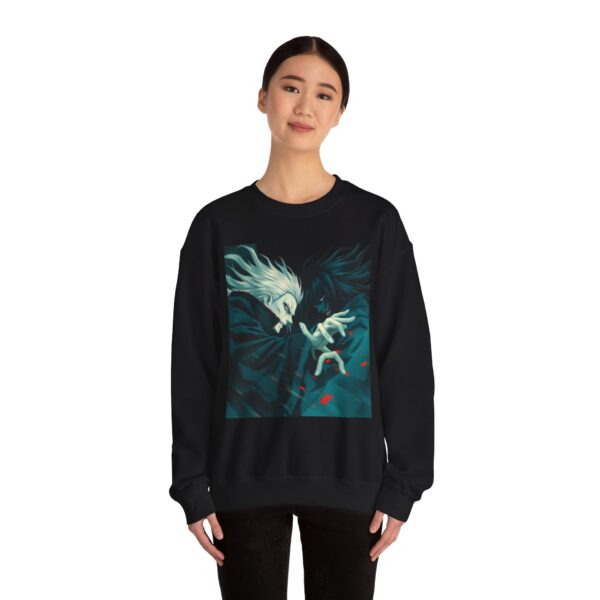 Anime-Inspired Unisex Crewneck Sweatshirt | Bold Graphic Design - Image 4