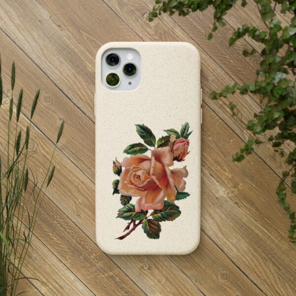 Floral Biodegradable Phone Case - Eco-Friendly Rose Design - Image 51