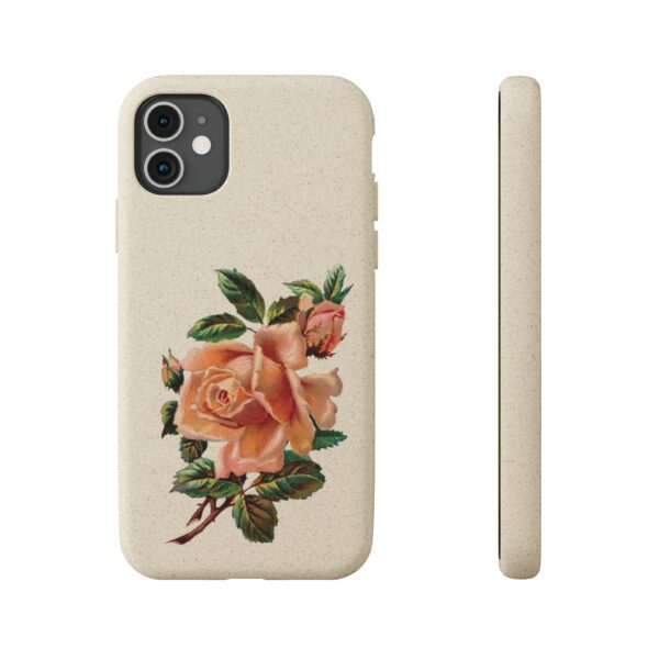 Floral Biodegradable Phone Case - Eco-Friendly Rose Design - Image 45