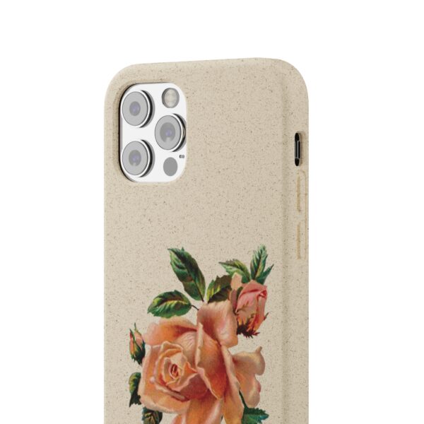 Floral Biodegradable Phone Case - Eco-Friendly Rose Design - Image 16