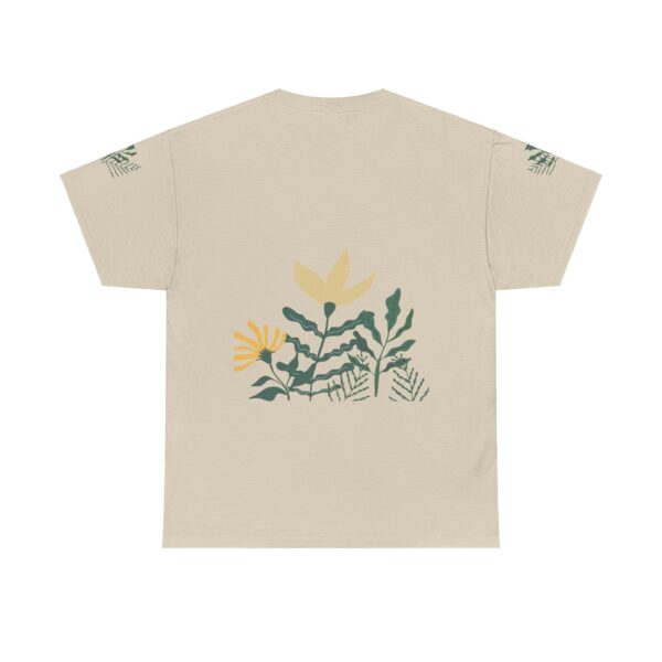 Eco-Friendly Unisex Heavy Cotton Tee - Nature-Inspired Design - Image 2