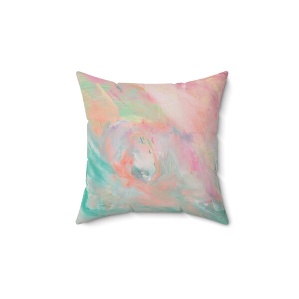 Faux Suede Square Pillow - Image 2