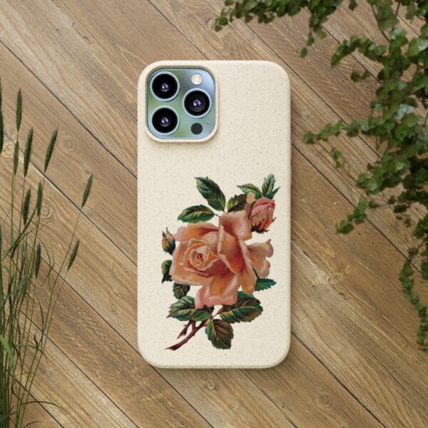 Floral Biodegradable Phone Case - Eco-Friendly Rose Design - Image 43