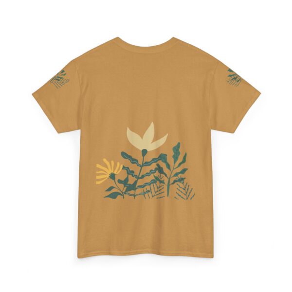 Eco-Friendly Unisex Heavy Cotton Tee - Nature-Inspired Design - Image 8