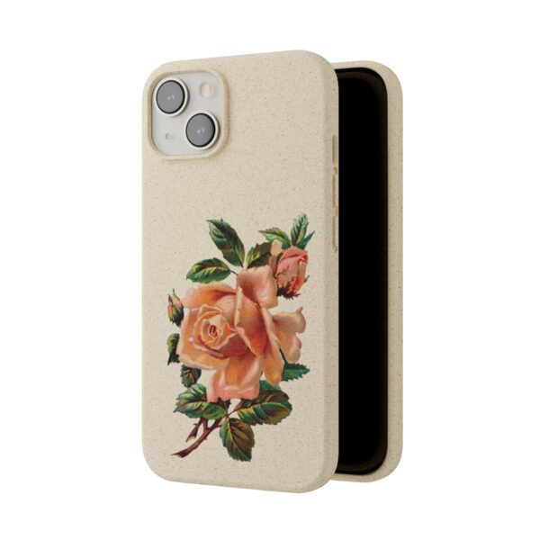 Floral Biodegradable Phone Case - Eco-Friendly Rose Design - Image 30