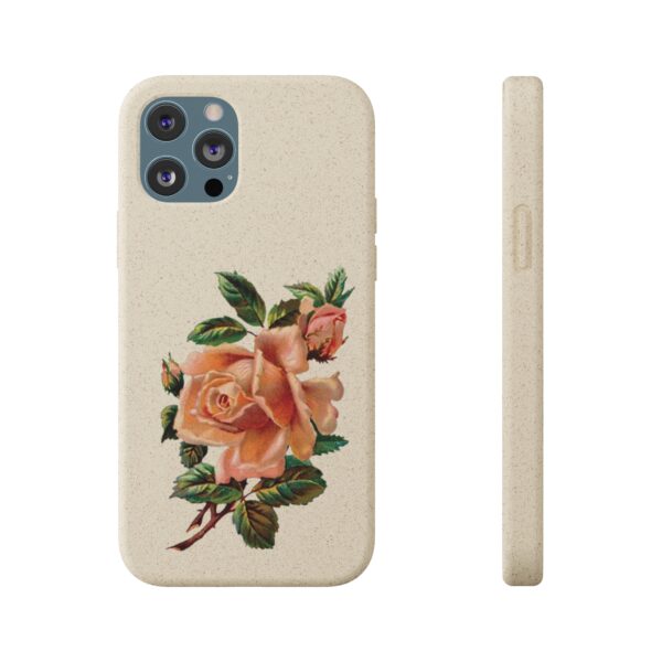 Floral Biodegradable Phone Case - Eco-Friendly Rose Design - Image 21