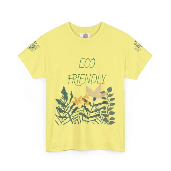 Eco-Friendly Unisex Heavy Cotton Tee - Nature-Inspired Design - Image 11