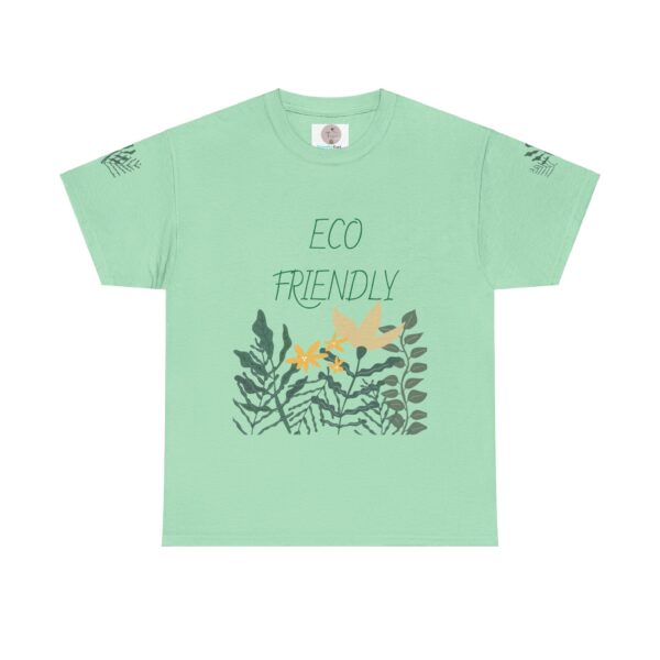 Eco-Friendly Unisex Heavy Cotton Tee - Nature-Inspired Design - Image 13