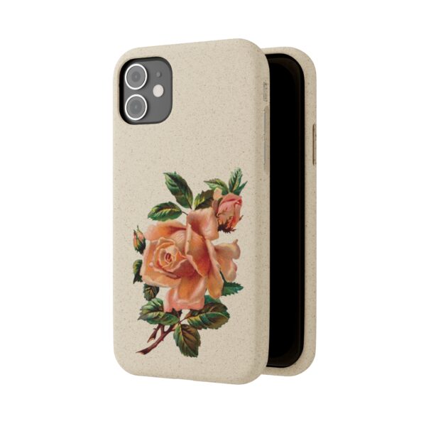 Floral Biodegradable Phone Case - Eco-Friendly Rose Design - Image 46