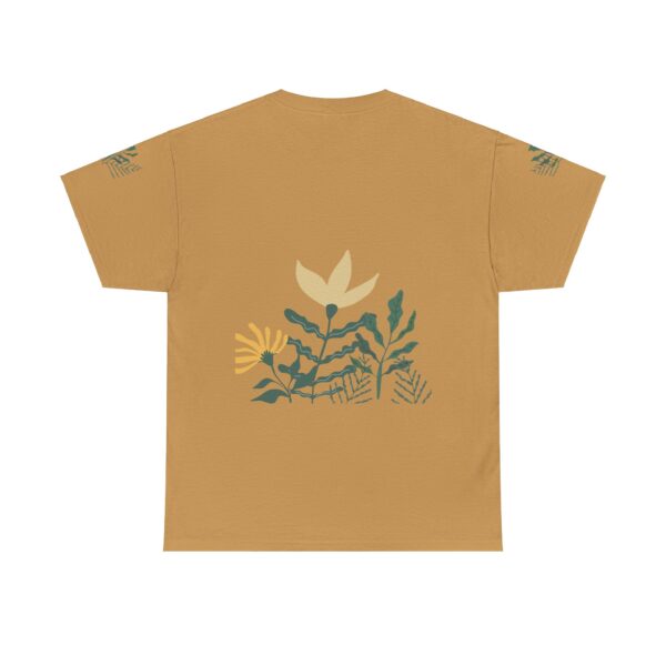 Eco-Friendly Unisex Heavy Cotton Tee - Nature-Inspired Design - Image 6