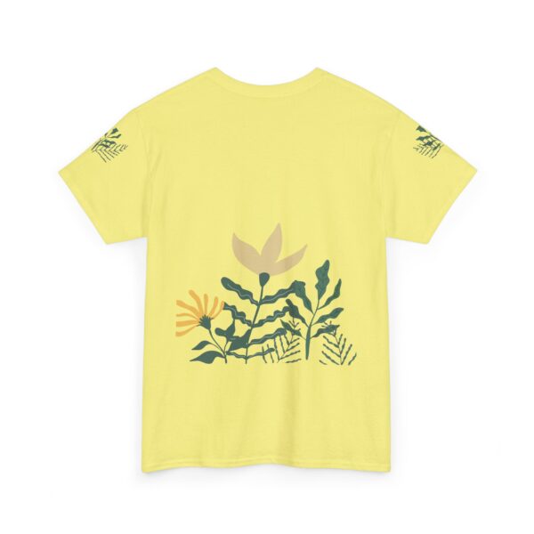 Eco-Friendly Unisex Heavy Cotton Tee - Nature-Inspired Design - Image 12