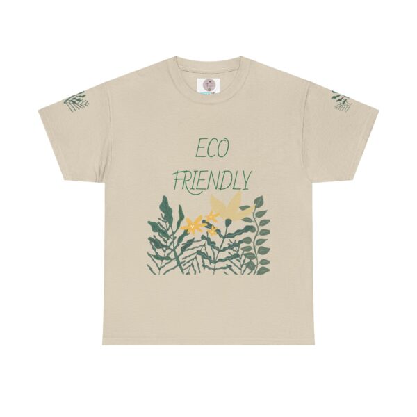 Eco-Friendly Unisex Heavy Cotton Tee - Nature-Inspired Design