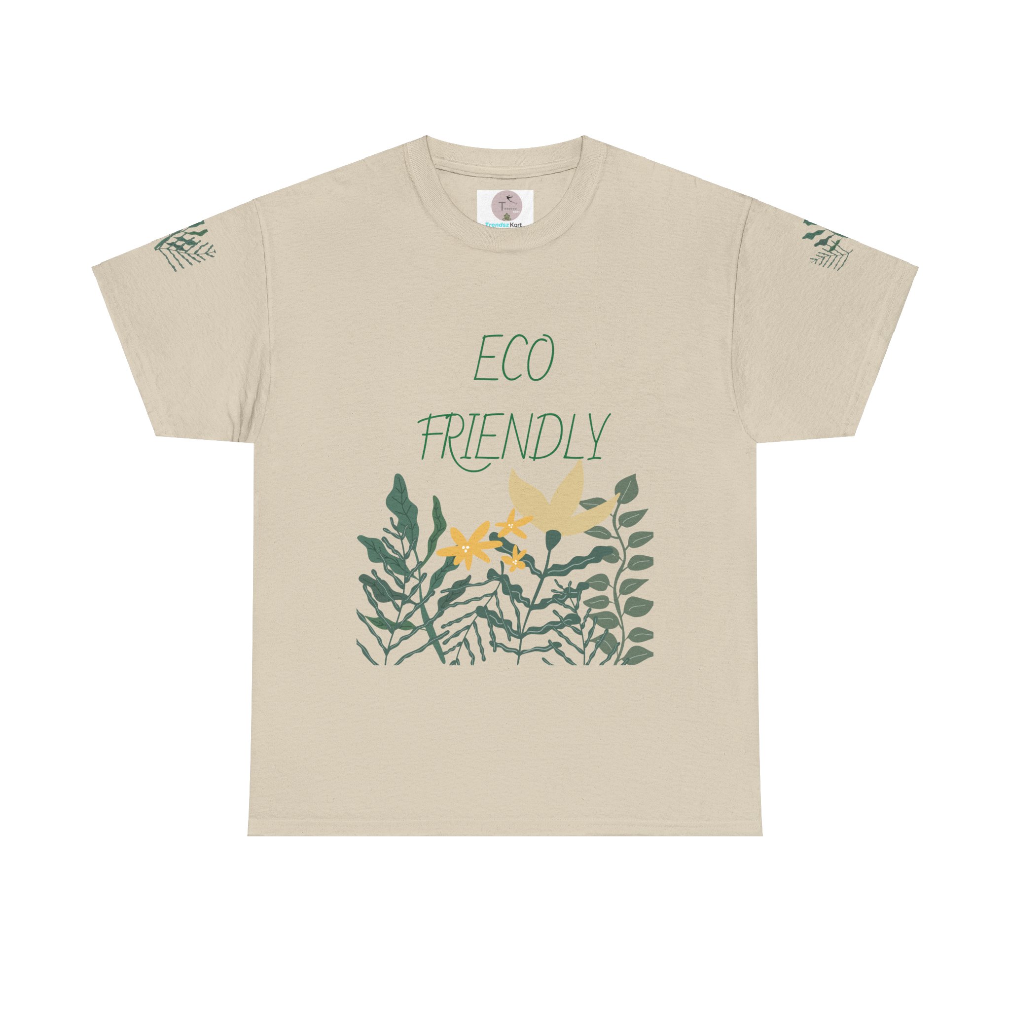 Eco-Friendly Unisex Heavy Cotton Tee – Nature-Inspired Design