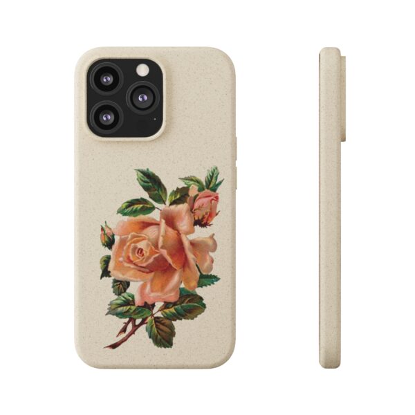 Floral Biodegradable Phone Case - Eco-Friendly Rose Design - Image 37