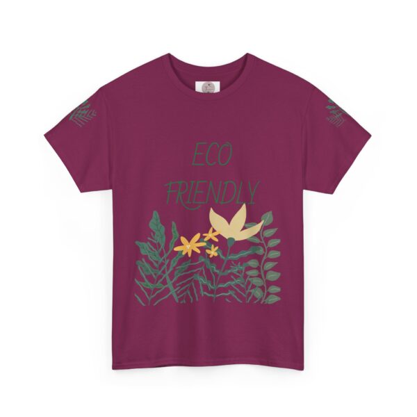 Eco-Friendly Unisex Heavy Cotton Tee - Nature-Inspired Design - Image 19