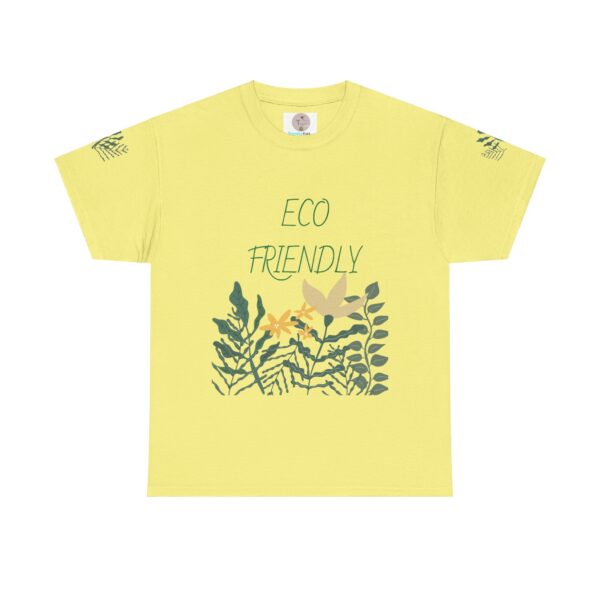 Eco-Friendly Unisex Heavy Cotton Tee - Nature-Inspired Design - Image 9