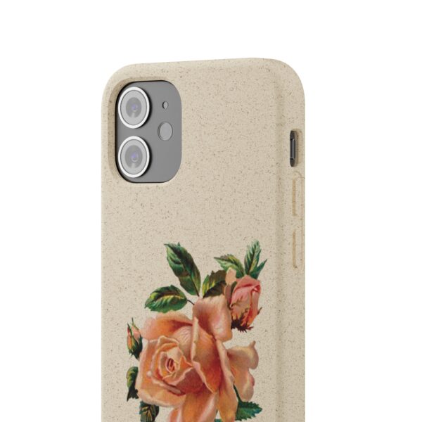 Floral Biodegradable Phone Case - Eco-Friendly Rose Design - Image 8