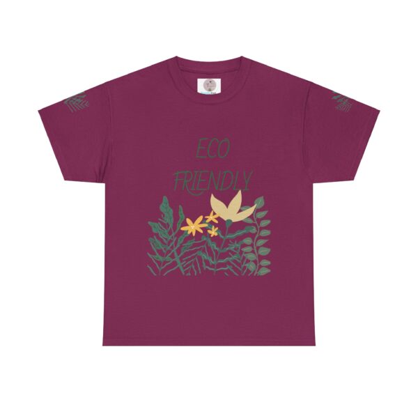 Eco-Friendly Unisex Heavy Cotton Tee - Nature-Inspired Design - Image 17