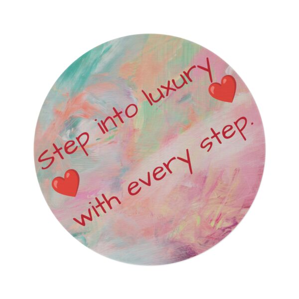 Luxury Round Rug - Step into Comfort with Every Step - Soft Decorative Area Mat - Image 2