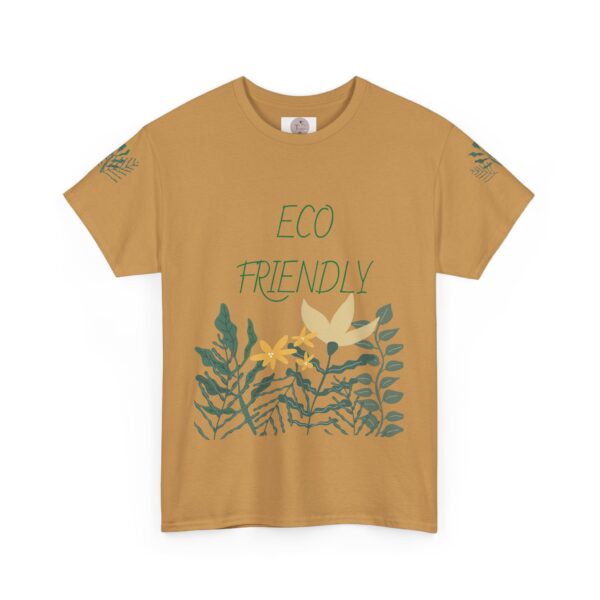 Eco-Friendly Unisex Heavy Cotton Tee - Nature-Inspired Design - Image 7