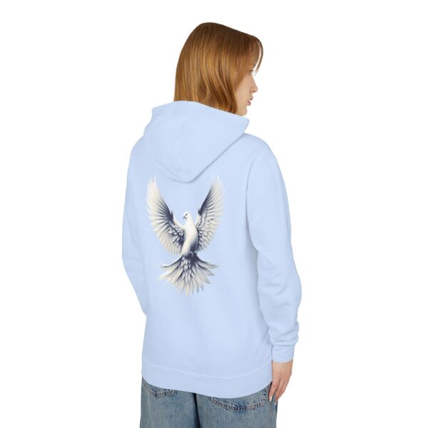 Unisex Lightweight Hooded Sweatshirt - Image 4